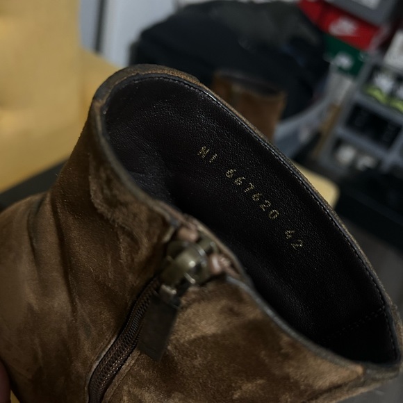 Vasilli zipped dark land velvet Chelsea boot - Picture 6 of 6